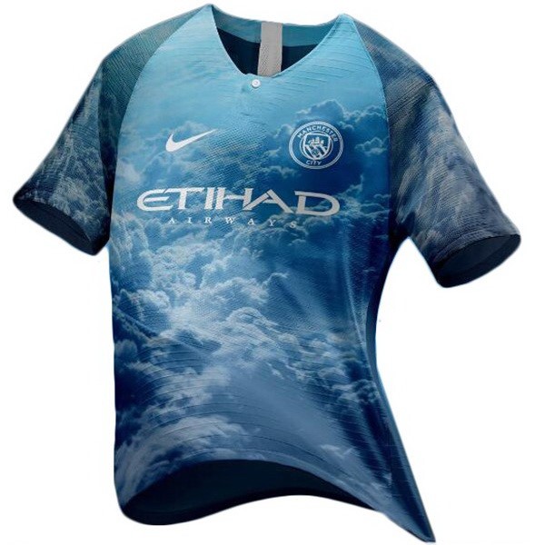 EA Sport Camiseta Manchester City 2018/19 Azul